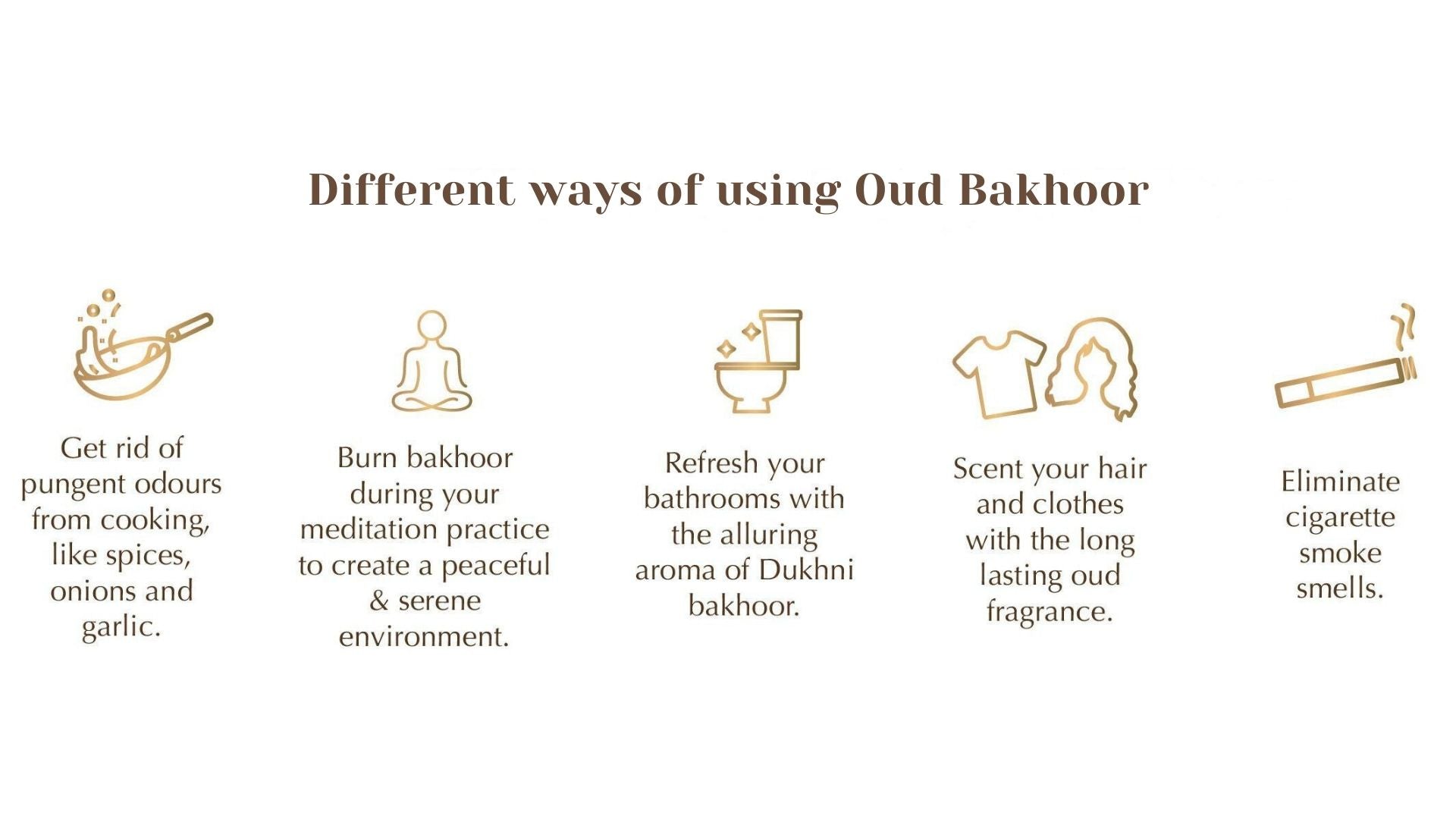 different ways to use bakhoor