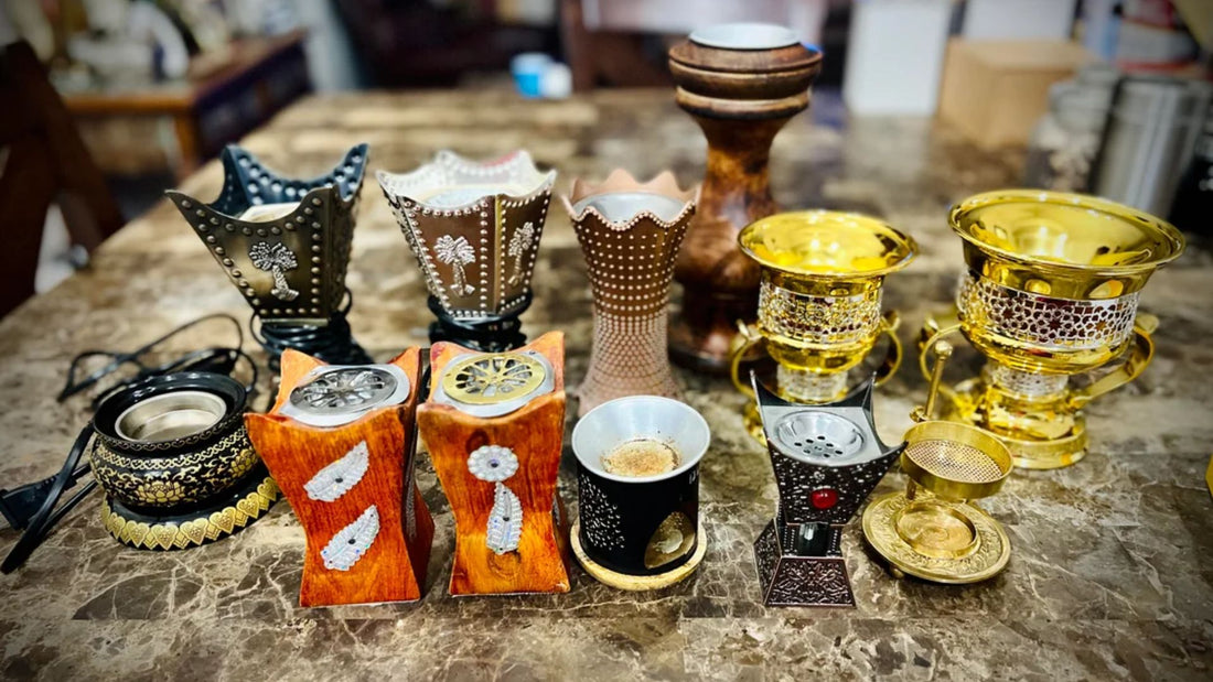 types of incense burners