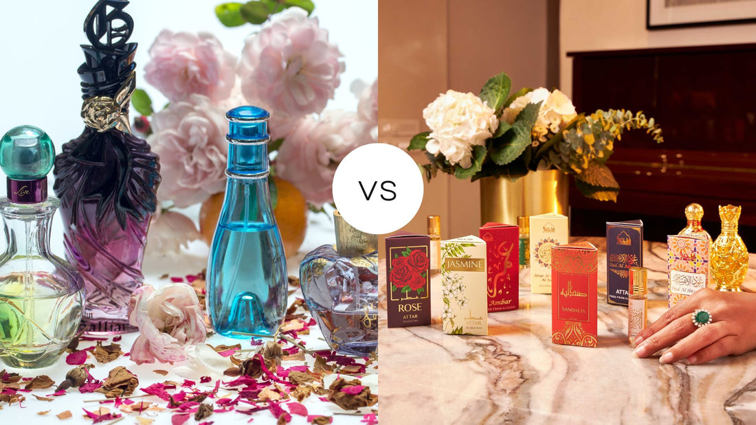 what is the difference between perfumes and attars?