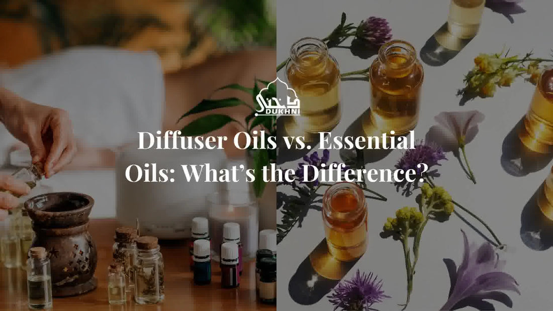 Difference between diffuser oils and essential oils