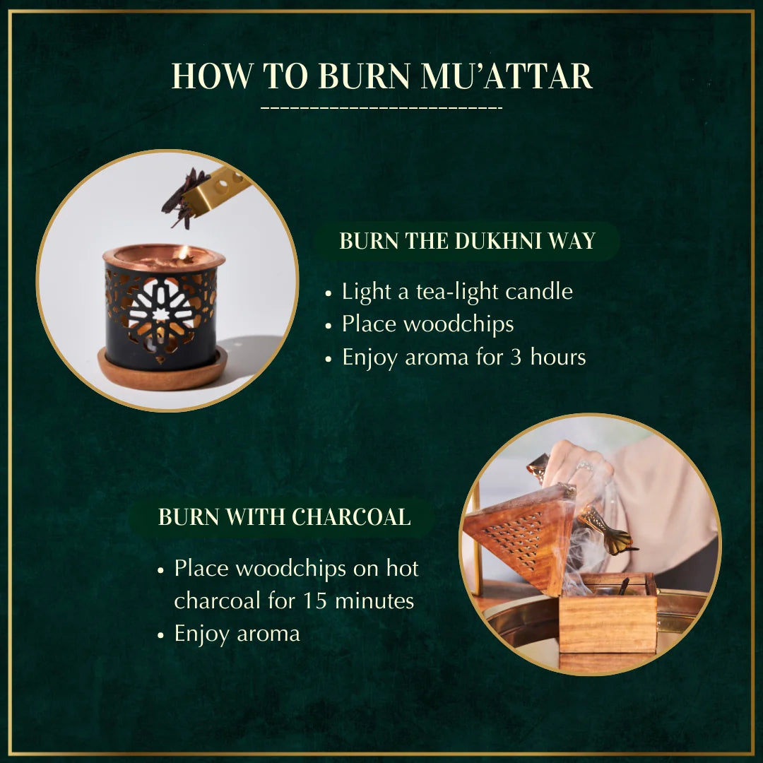 Easy to use muattar for parties and prayer