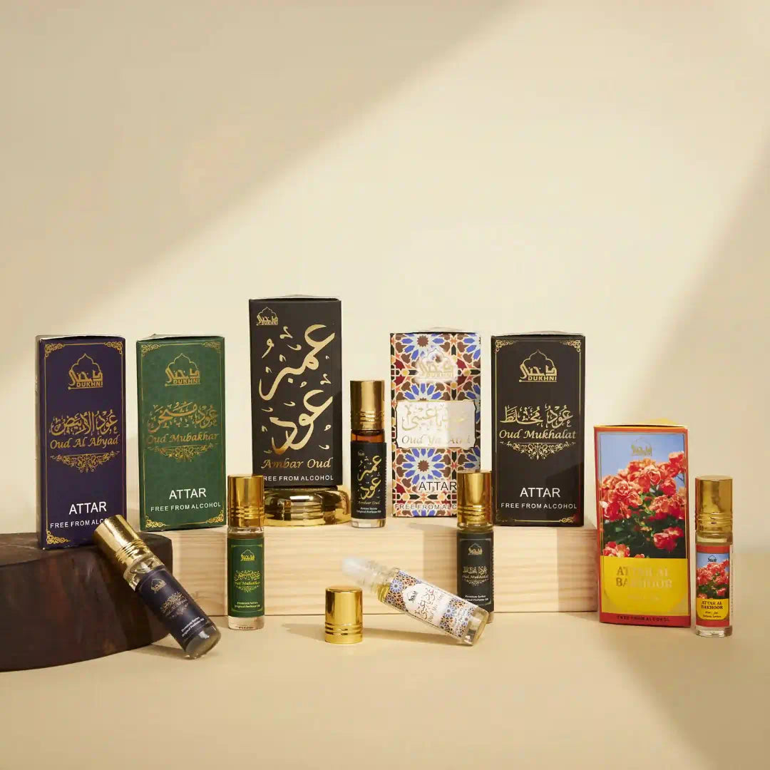 Dukhni Ma'amoul Attar Oil Set UK