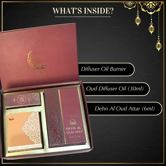 Dukhni Whats inside oud gift set uk