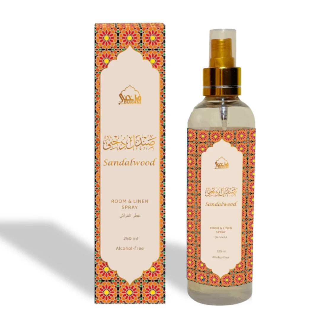 Dukhni Sandalwood Room And Linen Spray UK