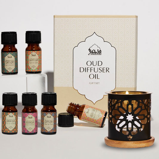 Oud Diffuser Oil Gift Set + Diffuser Oil Burner