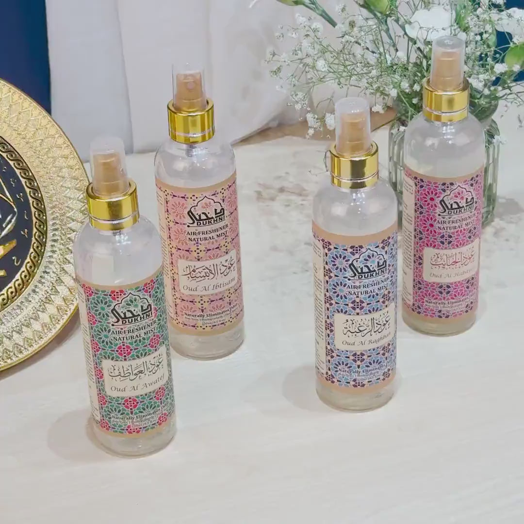 Dukhni Oud Natural Mist Set For Gifts UK