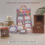 Dukhni Oud Bakhoor Collection Set Assorted Scents UK