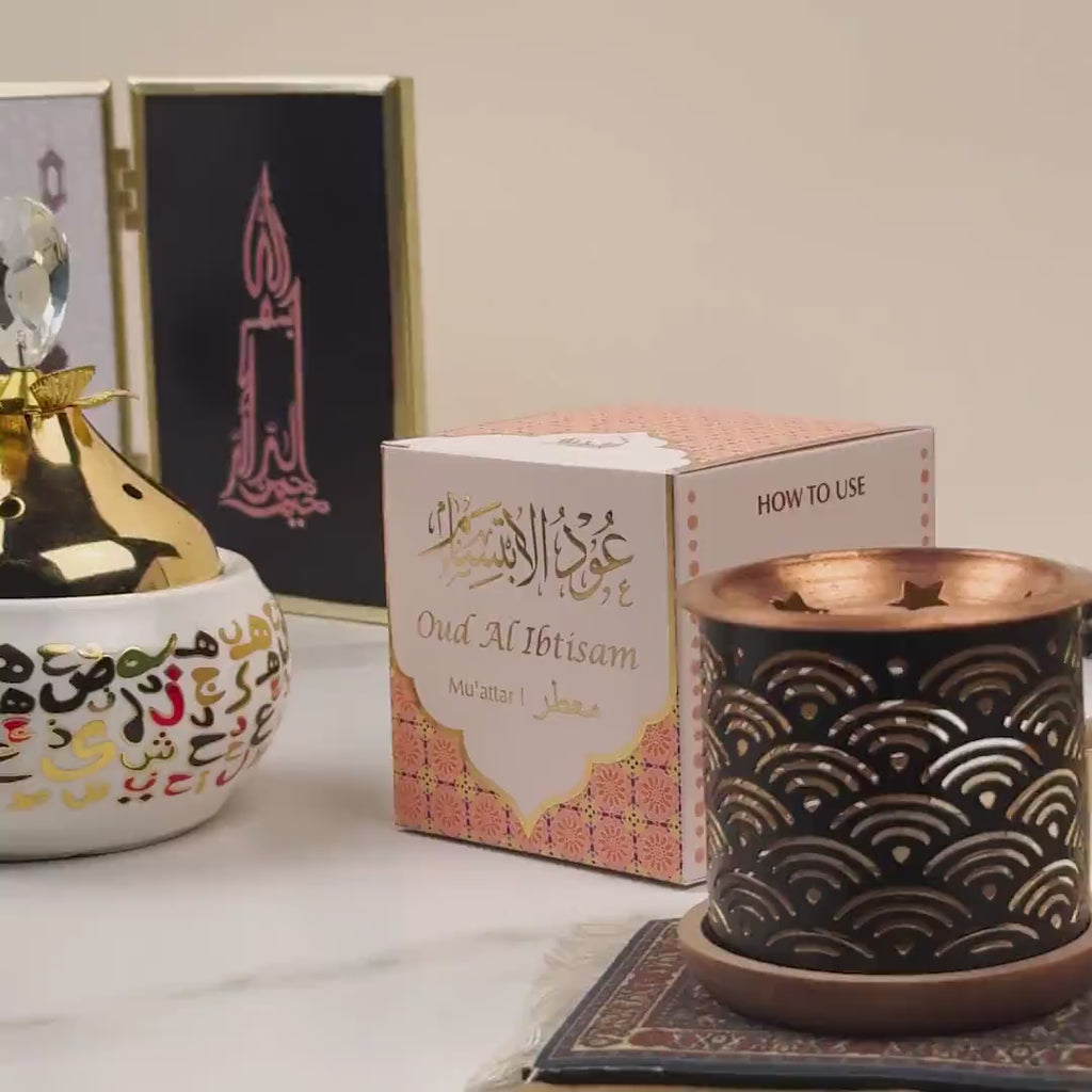 dukhni oud ibtisam floral bakhoor home fragrance